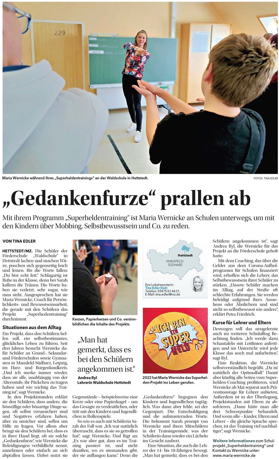 MZ Artikel Superhelden Training MZ Artikel Superhelden Training